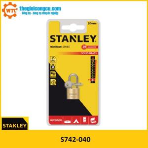 Ổ khoá đồng 20mm Stanley S742-040