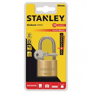 Ổ khoá đồng 40mm Stanley S742-043