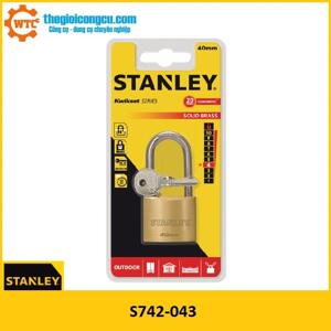 Ổ khoá đồng 40mm Stanley S742-043