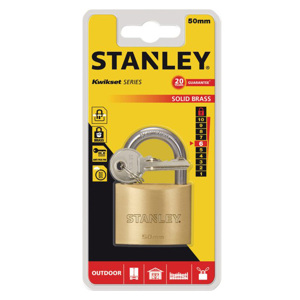 Ổ khoá đồng 50mm Stanley S742-032