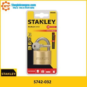 Ổ khoá đồng 50mm Stanley S742-032