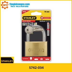 Ổ khoá đồng 70mm Stanley S742-034