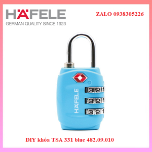 Ổ khoá số du lịch DIY Hafele 482.09.010