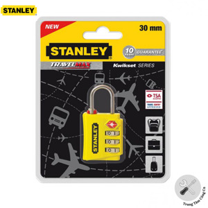 Ổ khóa số du lich Stanley S742-056 - 30mm, 3 mã số