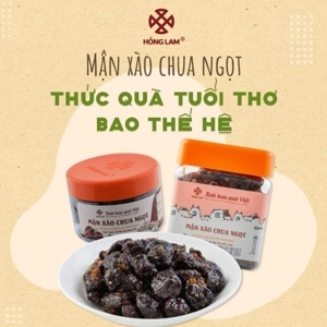 Ô mai mận xào chua ngọt Hồng Lam - hộp 200g