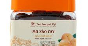 Ô mai mơ xào cay Hồng Lam - hộp 200g