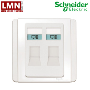 Ổ mạng đôi Cat5e NEO Schneider E3032RJ5E-WW-G19