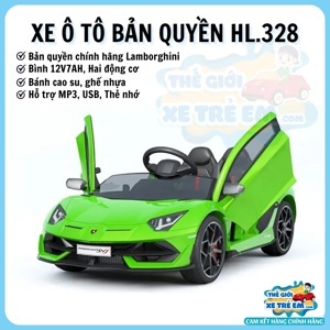 Ô tô điện cho bé bản quyền Lamborghini HL.328