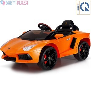 Ô tô điện Lamborghini trẻ em 6618 - màu đỏ/ cam