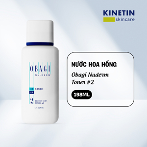 Nước hoa hồng làm sạch lỗ chân lông, cân bằng PH Obagi NuDerm Toner