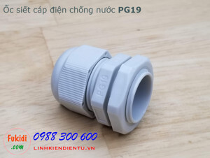 Ốc siết cáp nhựa PG19