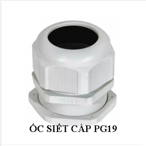 Ốc siết cáp nhựa PG19