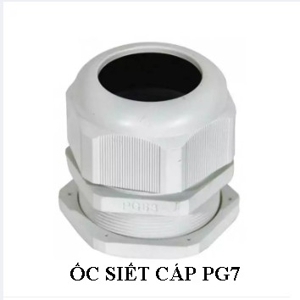 Ốc siết cáp nhựa PG7