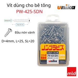 Ốc vít bắt tường, bê tông 4.0x25mm đầu dù Unika PW-425-SDN