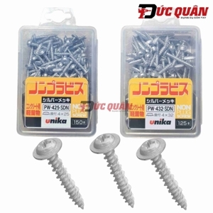 Ốc vít bắt tường, bê tông 4.0x25mm đầu dù Unika PW-425-SDN