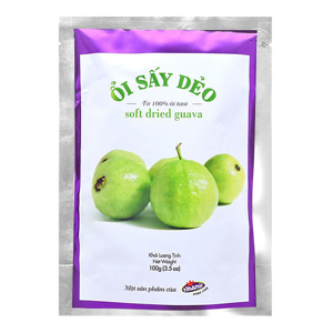 Ổi sấy dẻo Vinamit - gói 100g