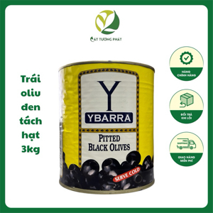 Oliu đen tách hạt Ybarra 3kg