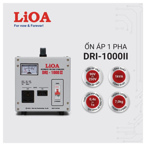 Ổn áp 1 pha Lioa 1KVA DRI 1000II