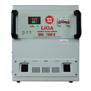 Ổn áp Lioa DRII-7500 (DRII7500) - 7.5 KVA