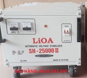 Ổn áp 1 pha LiOA SH-25000II