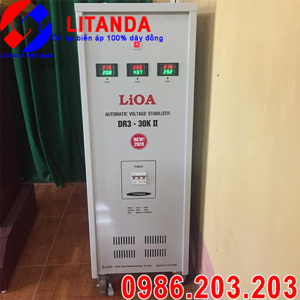 Ổn áp 3 pha khô Lioa DR3-30KII