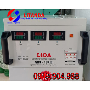 Ổn áp 3 pha LiOA DR3-10KII NEW2020