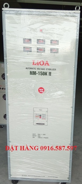 Ổn áp Lioa 3 pha khô điều chỉnh 3 pha độc lập NM-150KII