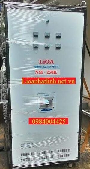 Ổn áp Lioa 3 pha khô điều chỉnh 3 pha độc lập NM-250KII