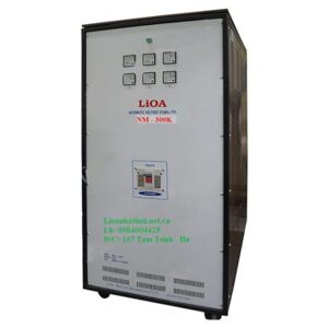 Ổn áp Lioa 3 pha khô điều chỉnh 3 pha độc lập NM-300KII