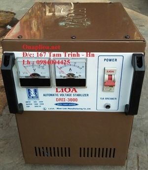 Ổn áp Lioa DRII3000 (DRII-3000) - 3KVA