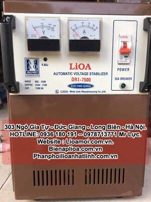 Ổn áp Lioa DRI7500 (DRI-7500) - 7.5 KVA