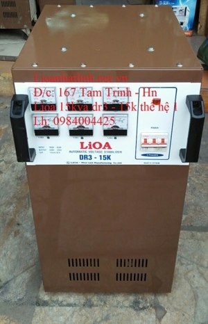 Ổn áp Lioa DR3-15K - 15 KVA