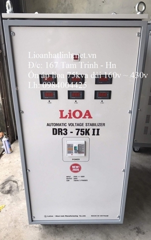 Ổn áp Lioa DR3-75K - 75 KVA