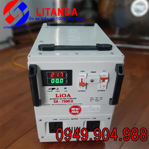 Ổn áp Lioa DRI-7500II - 1 pha