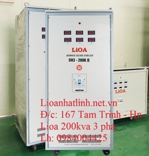 Ổn áp Lioa SH3-200K - 200 KVA