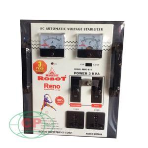 Ổn áp Robot 1 pha Reno 3KVA (90V - 250V)