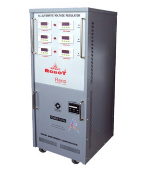 Ổn áp Robot 3 pha Reno 25KVA (260V - 430V)
