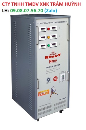 Ổn áp Robot 3 pha Reno 60KVA (160V - 430V)