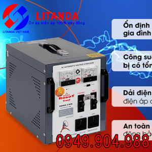 Ổn áp Robot 3KVA (40V - 240V)