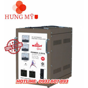 Ổn áp Robot Classy 3KVA (130-270V)