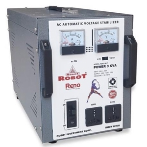 Ổn áp Robot Reno 818 - 3KVA (40V-240V)