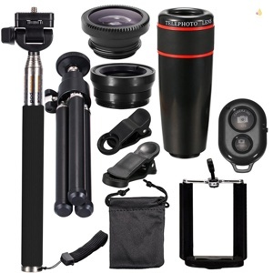 Ống kính đa năng cho điện thoại Telephoto Lens 8X