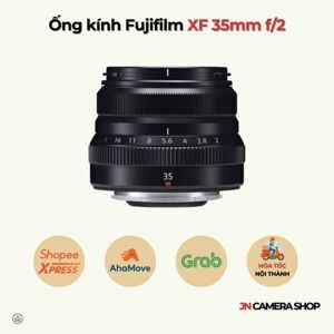 Ống kính Fujifilm XF35mm F2 R WR - màu đen/ bạc