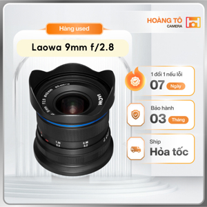 Ống kính Laowa 9mm f/2.8 Zero-D