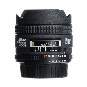 Ống kính Nikon AF Fisheye 16mm f/2.8D