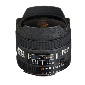 Ống kính Nikon AF Fisheye 16mm f/2.8D
