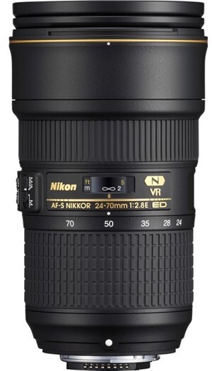 Ống kính Nikon AF-S Nikkor 24-70mm F/2.8E ED VR