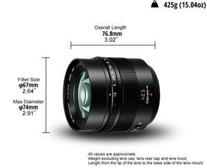 Ống kính Panasonic Leica DG Nocticron 42.5mm F1.2 ASPH OIS