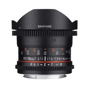 Ống kính Samyang 12mm T3.1 VDSLR Fisheye