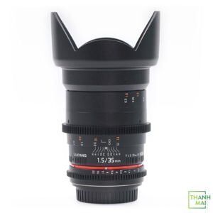 Ống kính Samyang 35mm T1.5 VDSLR II